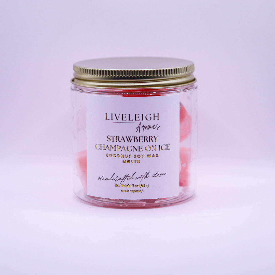 Strawberry Champagne on Ice Wax Melts